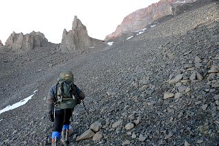 14 Inka Guide Agustin Aramayo Leads The Final Few Metres To Independencia Hut 6390m On The Climb To Aconcagua Summit.jpg